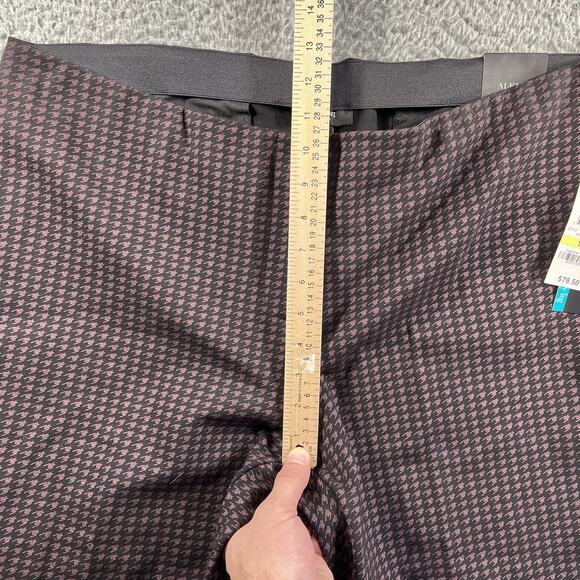 ALFANI PANTS WOMENS 18W PLUS RED BLACK SKINNY LEG COMFORT WAIST 40x29 NWT NEW - Picture 11 of 12